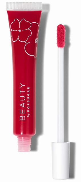 POPSUGAR BEAUTY Be the Boss Lip Gloss - Sheer Buildable Color w/High Shine | Non-Sticky Formula | Nourishing Moisturizing Lip Oil | Cruelty Free Paraben Free & 100% Vegan (Run the World .3 Fl Oz)