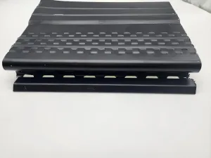 Pro Gutter Guard Leaf Filter Protection - 5 and 6 Inche Contractor-Grade Gutter Cover from Manufacturer - Domestic Aluminum Gutter Guard - Made in The USA (25 Feet, Black)