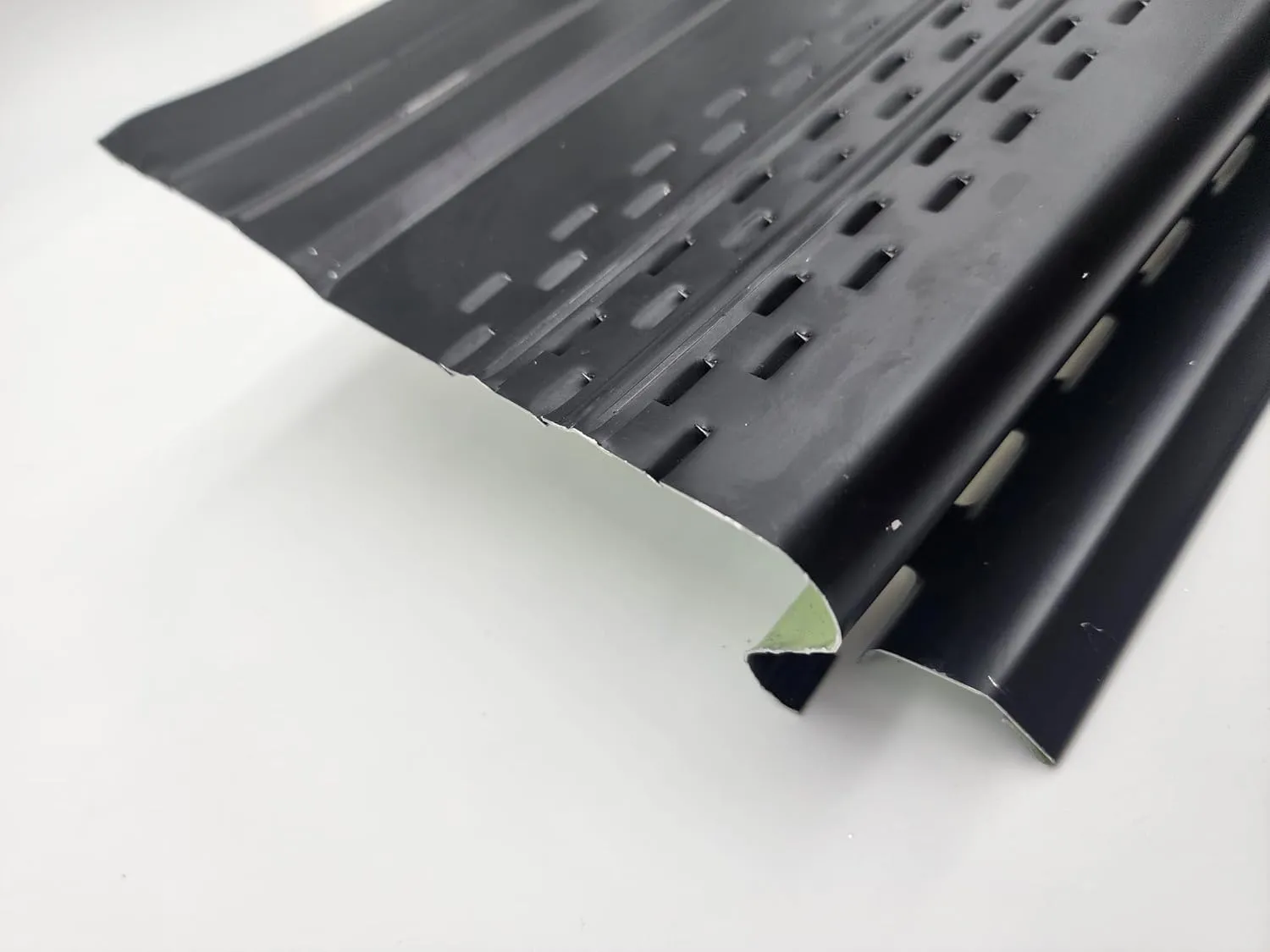 Pro Gutter Guard Leaf Filter Protection - 5 and 6 Inche Contractor-Grade Gutter Cover from Manufacturer - Domestic Aluminum Gutter Guard - Made in The USA (25 Feet, Black)