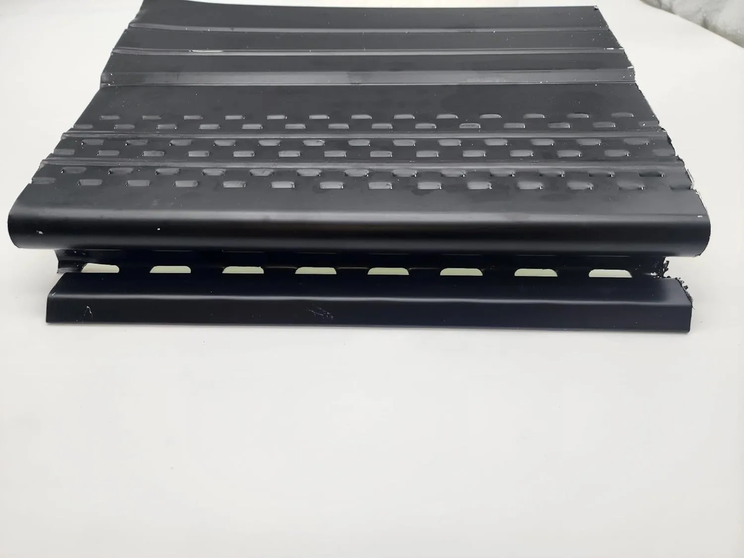 Pro Gutter Guard Leaf Filter Protection - 5 and 6 Inche Contractor-Grade Gutter Cover from Manufacturer - Domestic Aluminum Gutter Guard - Made in The USA (25 Feet, Black)