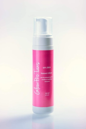 Professional Strength Tanning Mousse - 10% DHA - Spray Tan In A Bottle - Dark Self Tanner - Salon Airbrush Tan
