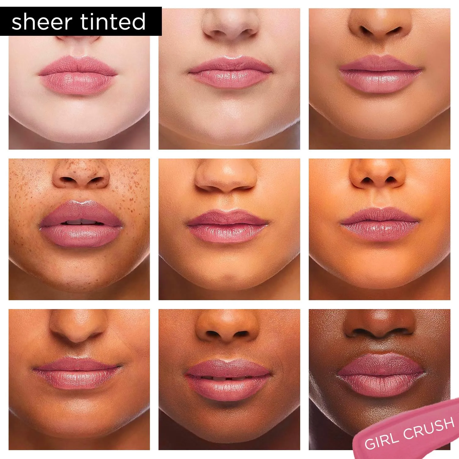 Pure Cosmetics Pure Illumination Lip Gloss - LED-lit Applicator w/Side Mirror - Non-Sticky, Moisturizing & Hydrating Lip Glosses - Soothes & Heals Dried Chapped Lips (Girl Crush)