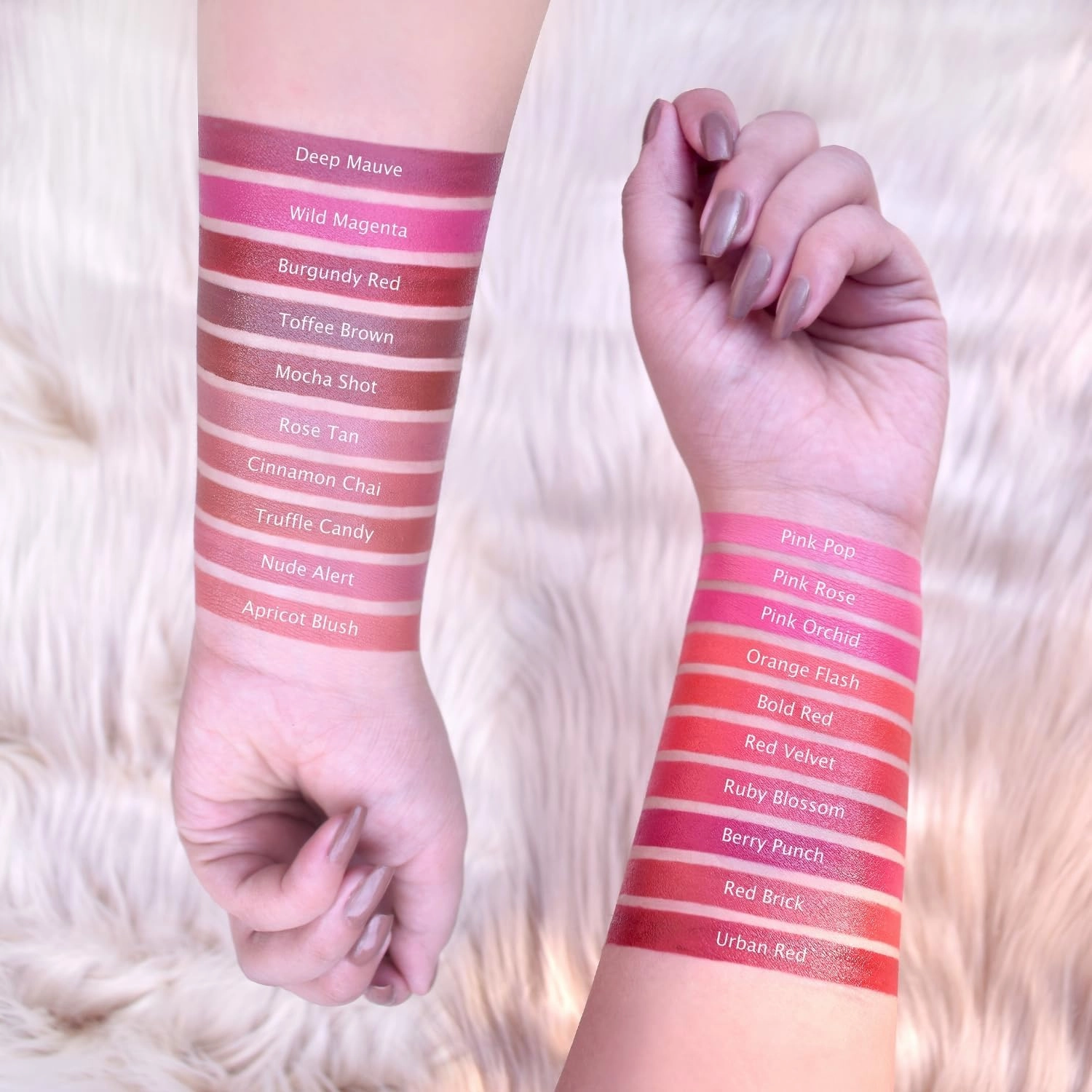 Pure Lips Long Stay Matte Lipstick Limited Edition for Women | Creamy Matte Finish & Smooth Texture| Long-Lasting | Enriched with Vitamin E & Shea Butter (Apricot Blush, 4G)