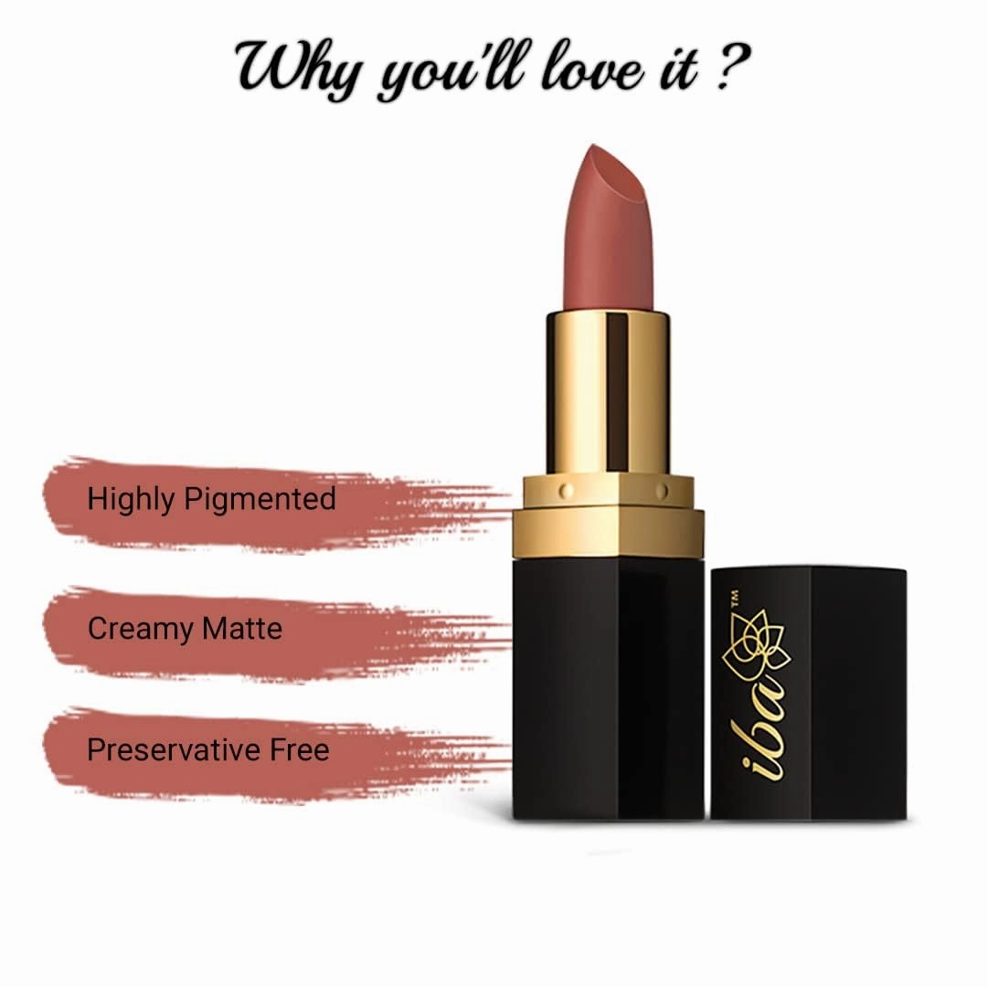 Pure Lips Long Stay Matte Lipstick Limited Edition for Women | Creamy Matte Finish & Smooth Texture| Long-Lasting | Enriched with Vitamin E & Shea Butter (Apricot Blush, 4G)