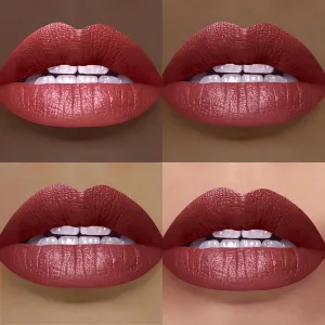 PUZZLE Satin Lipstick | Creamy, Long-Lasting, Moisturizing, Weightless, Cruelty-Free, Vegan, Paraben-Free, Medium Pigment Color (My Heart | Cardinal)