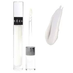 RÓEN Natural Kiss My Liquid Lip Balm Shimmer | Vegan, Cruelty-Free, Clean Makeup (COSMO - Clear With Gold Shimmer)