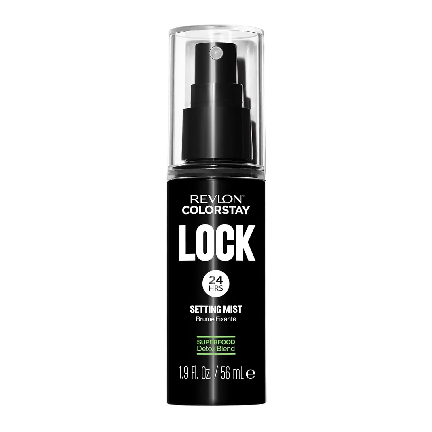 Revlon Colorstay 24 Hr Lock Setting Mist, Keeps Face Makeup from Melting & Fading, Mattifying, Blurring & Oil Absorbing Spray, Transfer-Proof & Mask Friendly, 1.9 fl oz