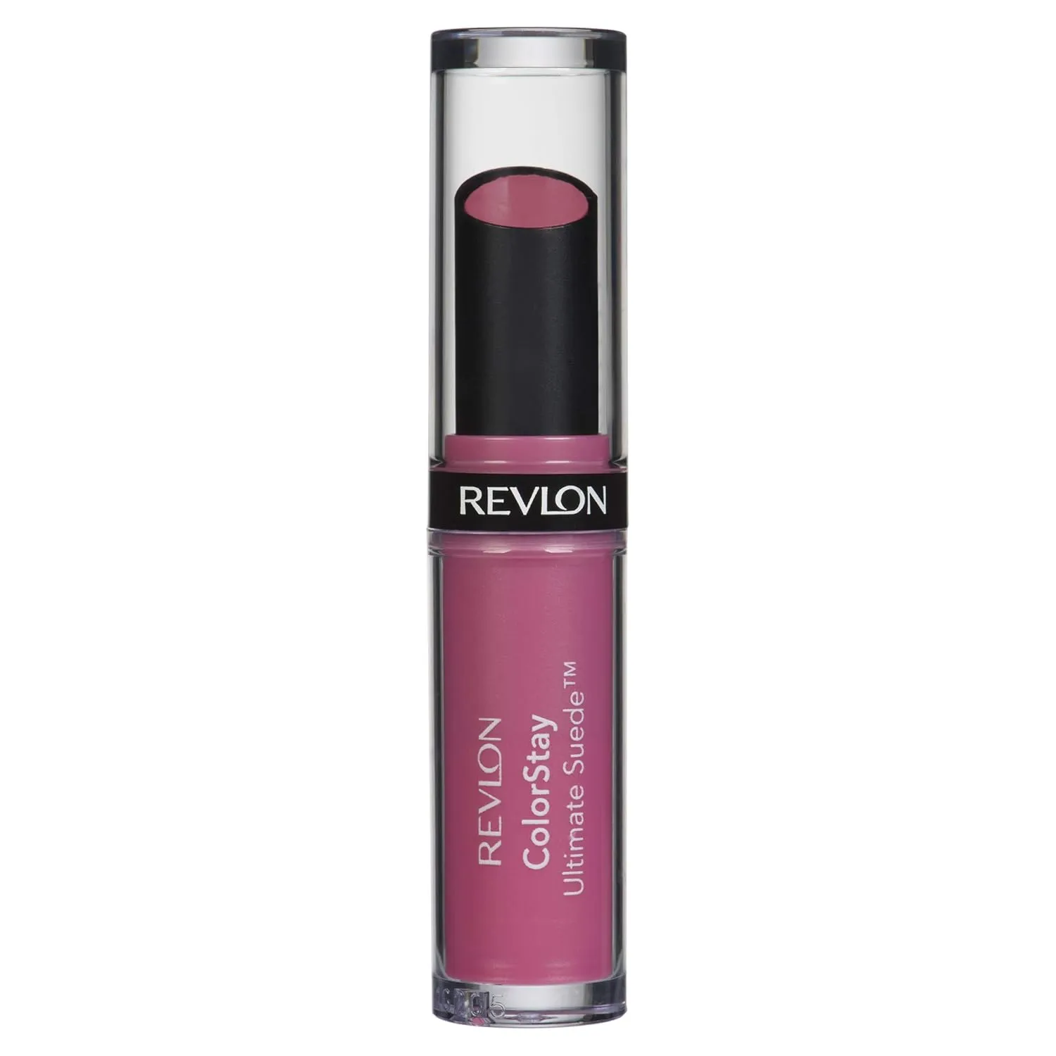 REVLON ColorStay Ultimate Suede Lipstick, Longwear Soft, Ultra-Hydrating High-Impact Lip Color, Formulated with Vitamin E, Silhouette (001), 0.09 oz