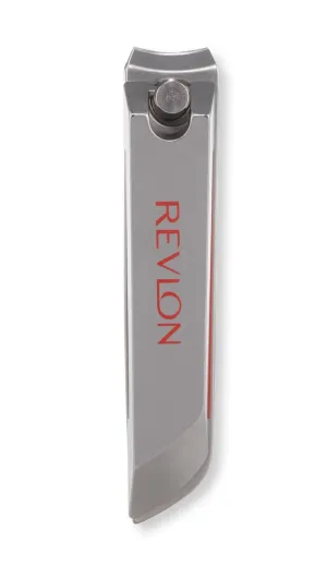 Revlon Nail Clipper, Salon Professional Nail Care Tools, Curved Blade for Trimming & Grooming, Easy to Use, Non-Corrosive, Stainless Steel (Pack of 1)