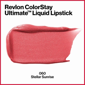REVLON ColorStay Ultimate Liquid Lipstick, Longwear Rich Lip Colors, Wears for Up to 24 Hours, Satin Finish, 060 Stellar Sunrise, 0.1 fl oz (Pack of 2)