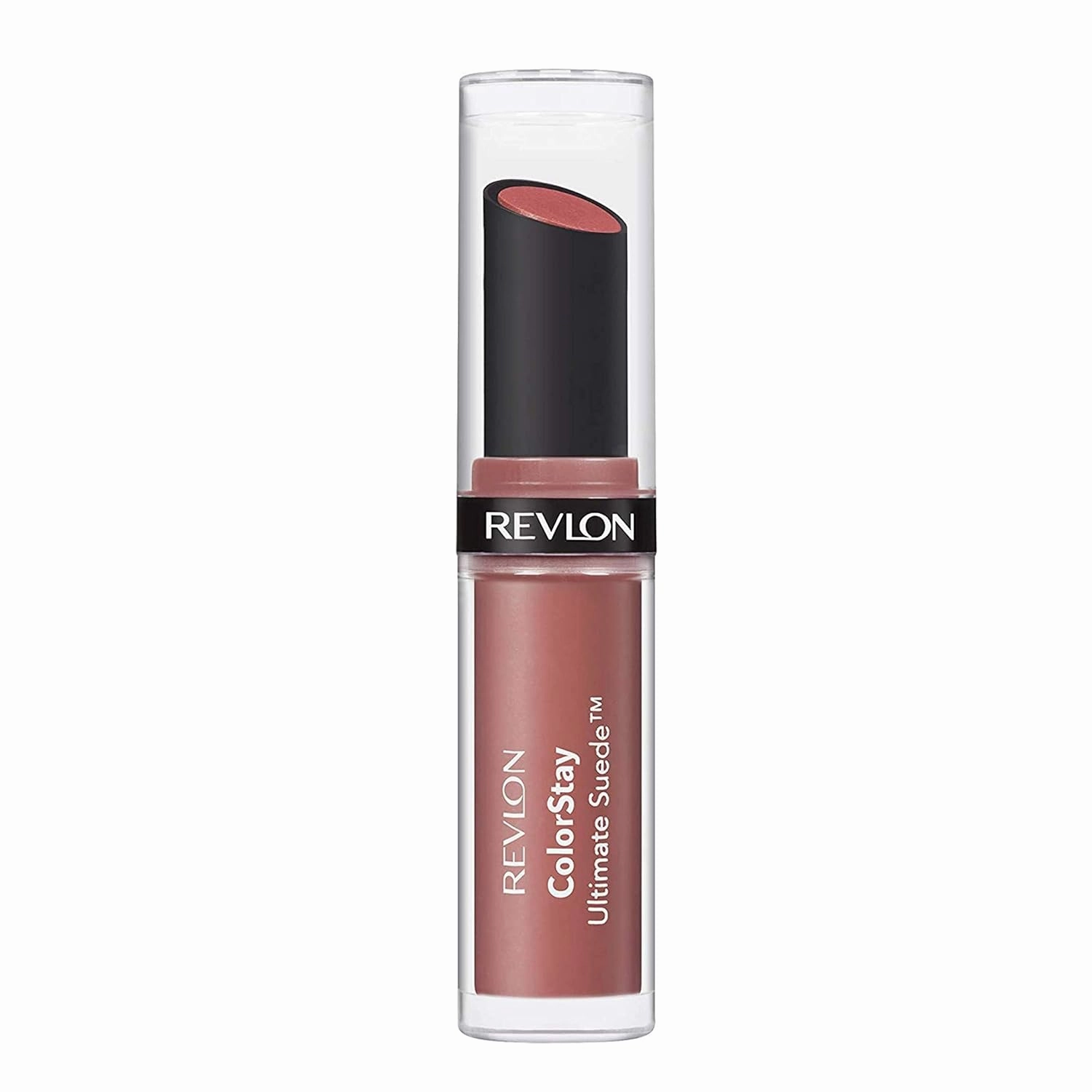 REVLON Lipstick, ColorStay Ultimate Suede Lipstick, High Impact Lip color with Moisturizing Creamy Formula, Infused with Vitamin E, 055 Iconic, 0.09 Oz
