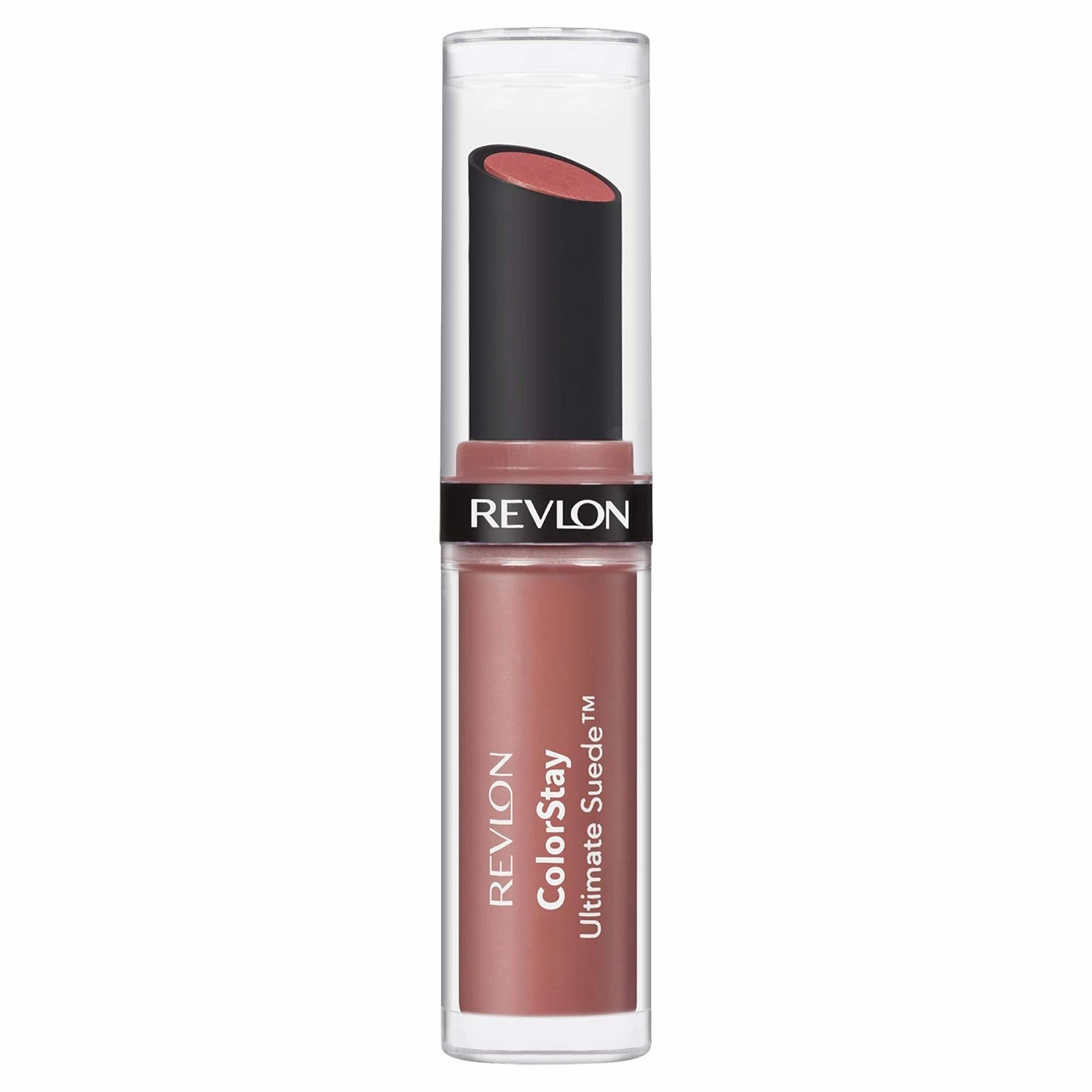 REVLON Lipstick, ColorStay Ultimate Suede Lipstick, High Impact Lip color with Moisturizing Creamy Formula, Infused with Vitamin E, 055 Iconic, 0.09 Oz