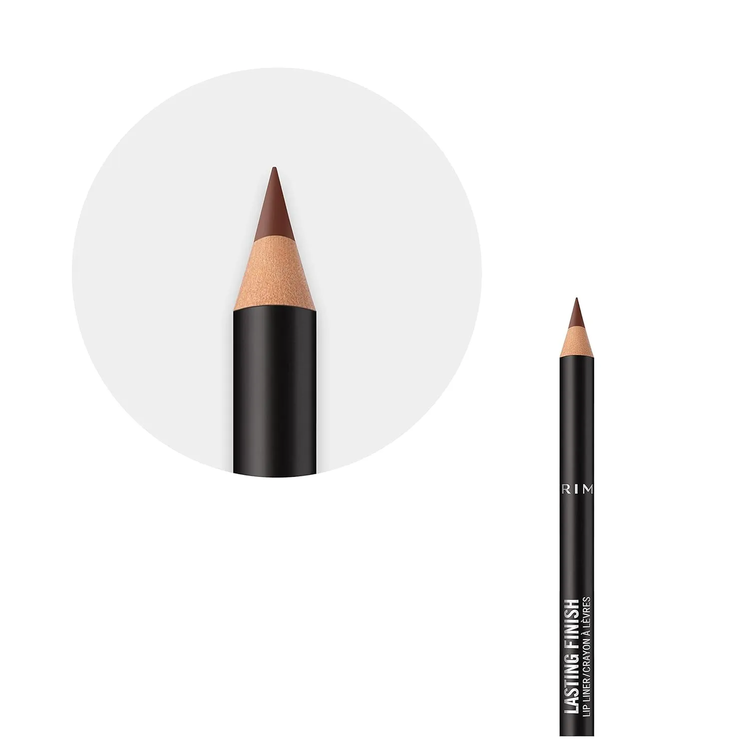 Rimmel Lasting Finish 8HR Lip Liner, 790 Brownie Pie, Shelf Pack of 3