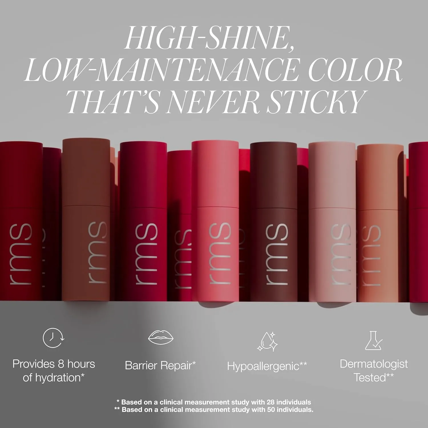 RMS Beauty Legendary Lip Oil - Tinted Lip Oil, Hydrating Lip Tint, Lip Combo Lip Tint Lip Care Products, Moisturizing Lip Gloss Long Lasting Lip Gloss