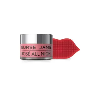 Rosé All Night - Moisturizing lip mask   Exfoliating Tool