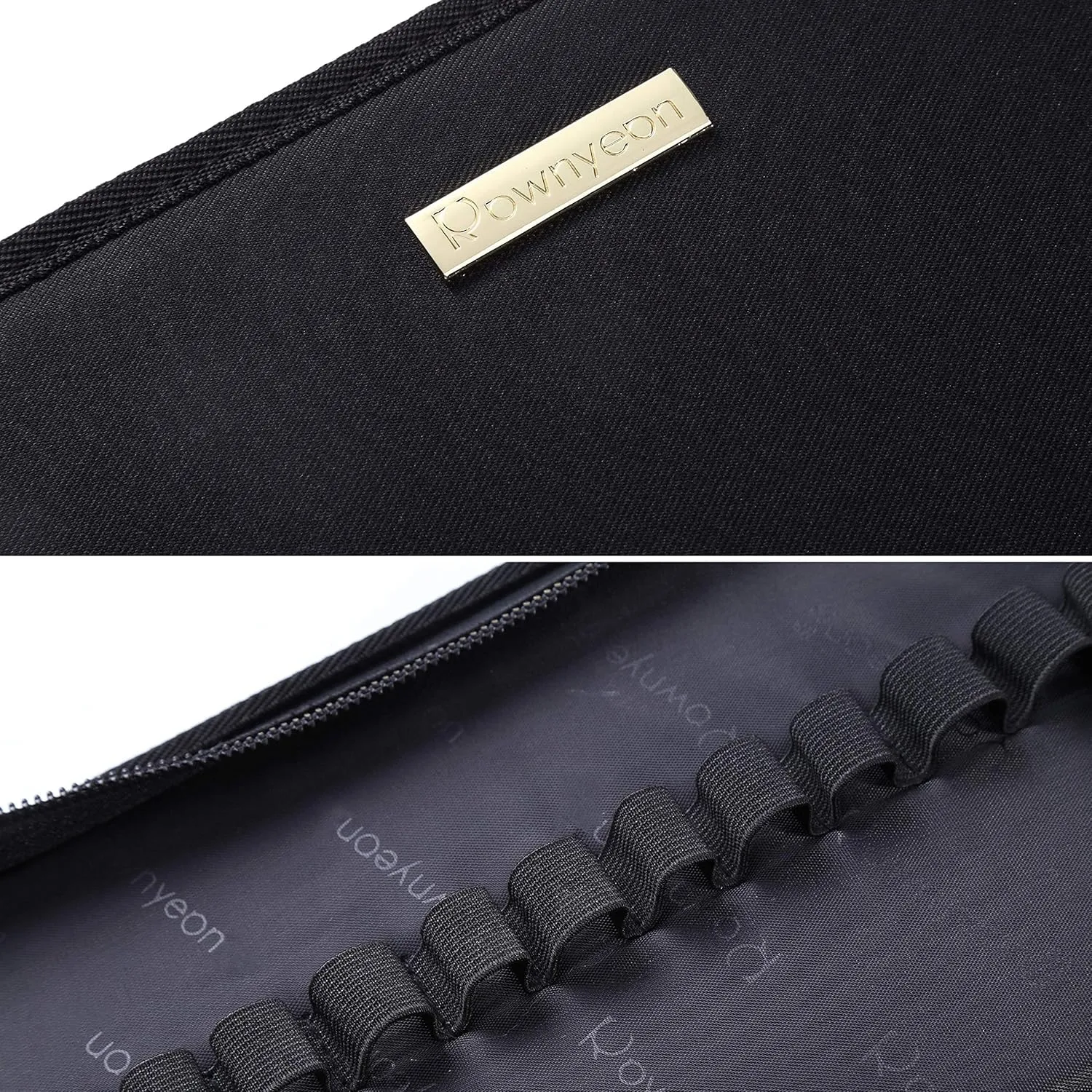 ROWNYEON Lipstick Organizer Case Lipstick Holder Portable Lipstick Bag Travel Makeup Bag Cosmetic Case Large Capacity Lipstick Carrying Case Makeup Artist Lip Gloss Storage Bag