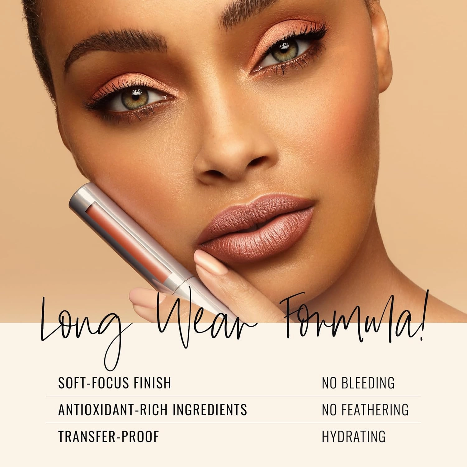 Runway Rogue Silk Glam Liquid Lipstick, Long Wear Frosted Maple Brown Sugar Lipstick, ‘Sex Symbol’