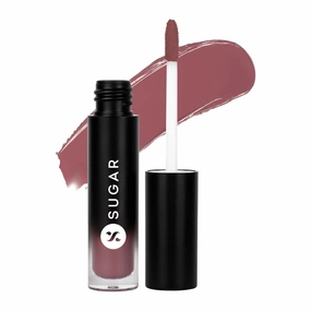 S.UGAR Mousse Muse Maskproof Lip Cream | Creamy Mousse Lipstick | Lasts 24  Hours | Waterproof & Smudgeproof | 5ml- 01 Backlit Nude