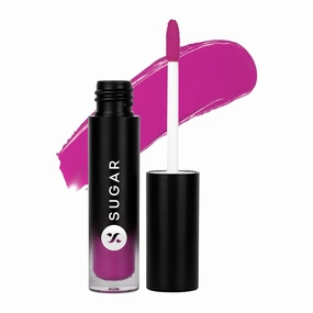 S.UGAR Mousse Muse Maskproof Lip Cream | Creamy Mousse Lipstick | Lasts 24  Hours | Waterproof & Smudgeproof | 5ml- 02 Pinkie