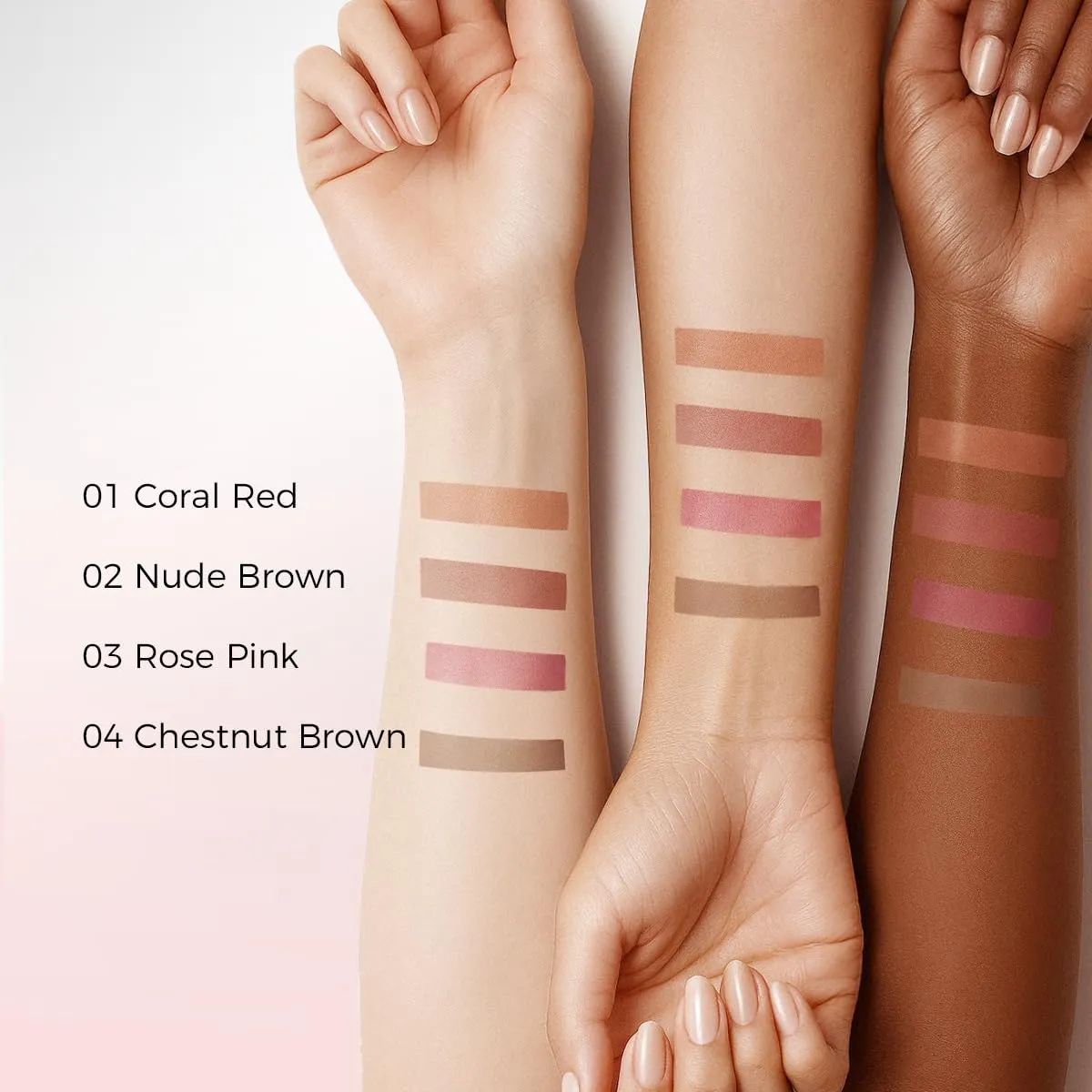 SACE LADY Lip Stain Peel Off, Lip Tint Stain Peel Off Long Lastig Waterproof 24 Hours, No Drying Smudge-Proof Lip Liner Makeup (02 Nude Brown, 0.08Oz)