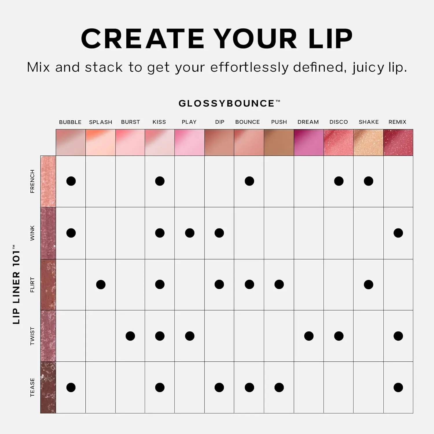 Saie Glossybounce - Hydrating Lip Gloss and Tinted Lip Oil Hybrid with Hyaluronic Acid & Jojoba Oil for Non-Sticky, Ultra-Shiny, Plump & Soft Lips - Everyday Makeup Essential - Bubble (.17 oz)