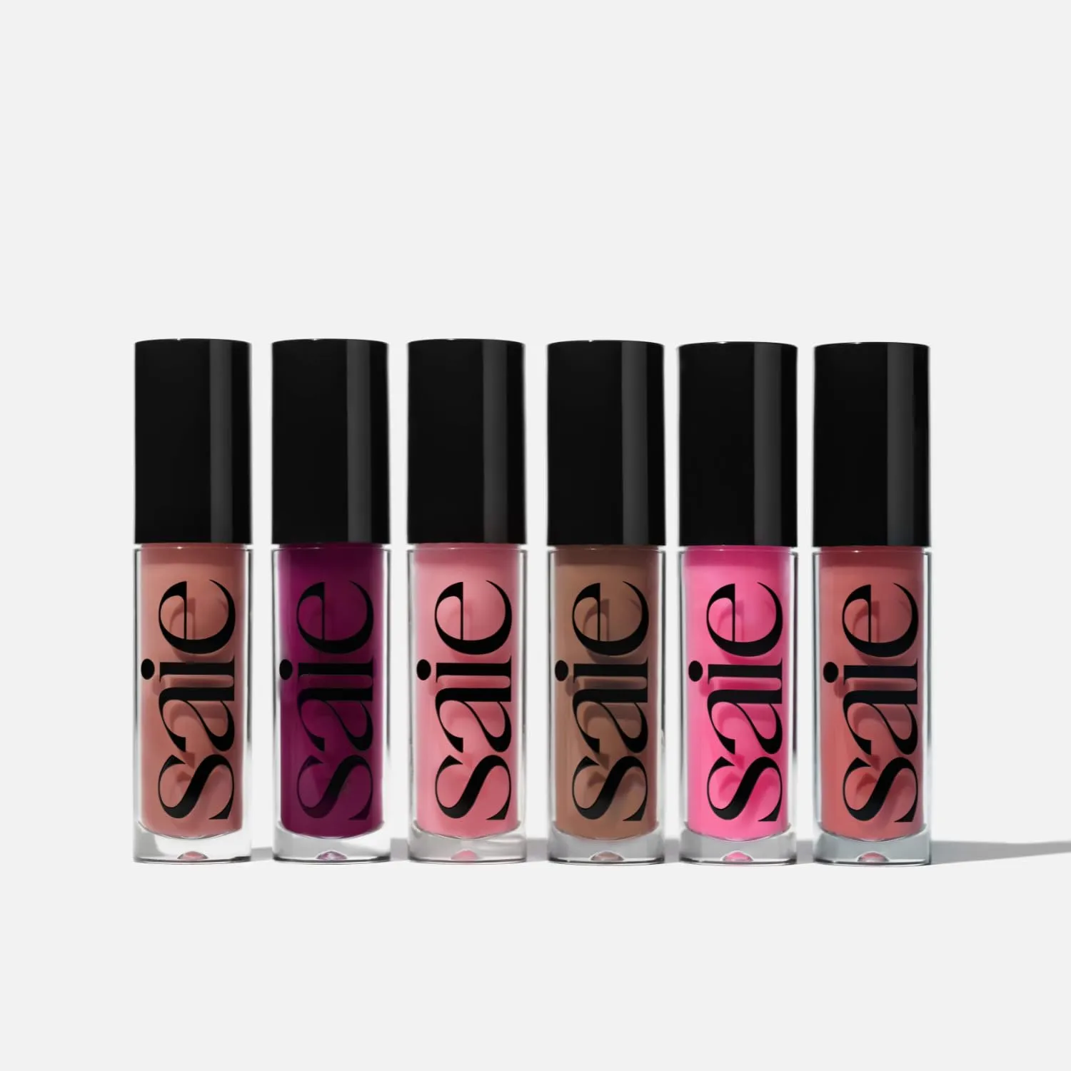 Saie Glossybounce - Hydrating Lip Gloss and Tinted Lip Oil Hybrid with Hyaluronic Acid & Jojoba Oil for Non-Sticky, Ultra-Shiny, Plump & Soft Lips - Everyday Makeup Essential - Dream (.17 oz)
