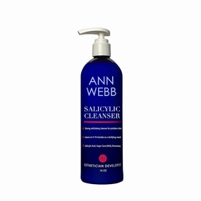 Salicylic Exfoliant Cleanser - Strong but Gentle Non-drying, Lightly Foaming Face wash with Salicylic Acid for Blackheads & Breakouts-Great for Oily & Acne Prone Skin