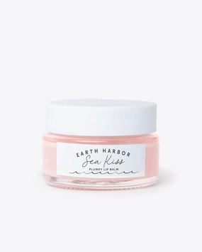 Sea Kiss Plumpy Lip Balm - Vegan Lip Treatment for Hydration and Repair, with Sheer Glossy Finish - Moisturizes, Smooths, and Protects Dry or Cracked Lips