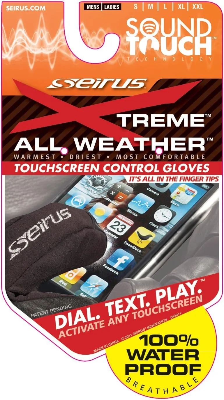 Seirus mens Xtreme All Weather St Original Glove