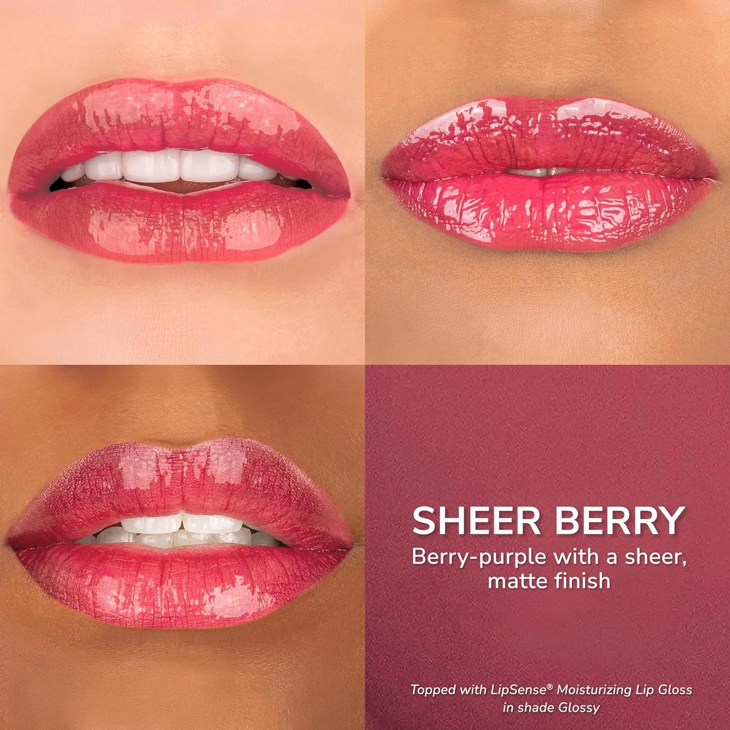 SeneGence LipSense Long-Lasting Liquid Lipstick – 18-Hour Wear, Waterproof, Transfer-Proof, Paraben-Free, Vegan, Cruelty-Free Lip Color in Multiple Shades