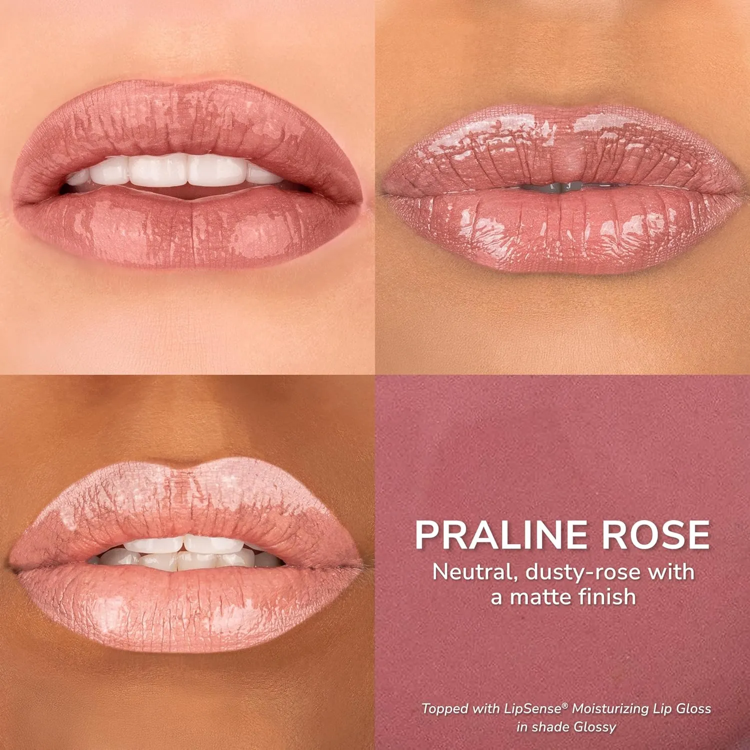 SeneGence LipSense Long-Lasting Liquid Lipstick – 18-Hour Wear, Waterproof, Transfer-Proof, Paraben-Free, Vegan, Cruelty-Free Lip Color in Multiple Shades