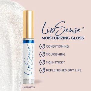 SeneGence LipSense Moisturizing Gloss – Hydrating, Long-Lasting Gloss with Shea Butter & Vitamin E, Vegan & Paraben-Free