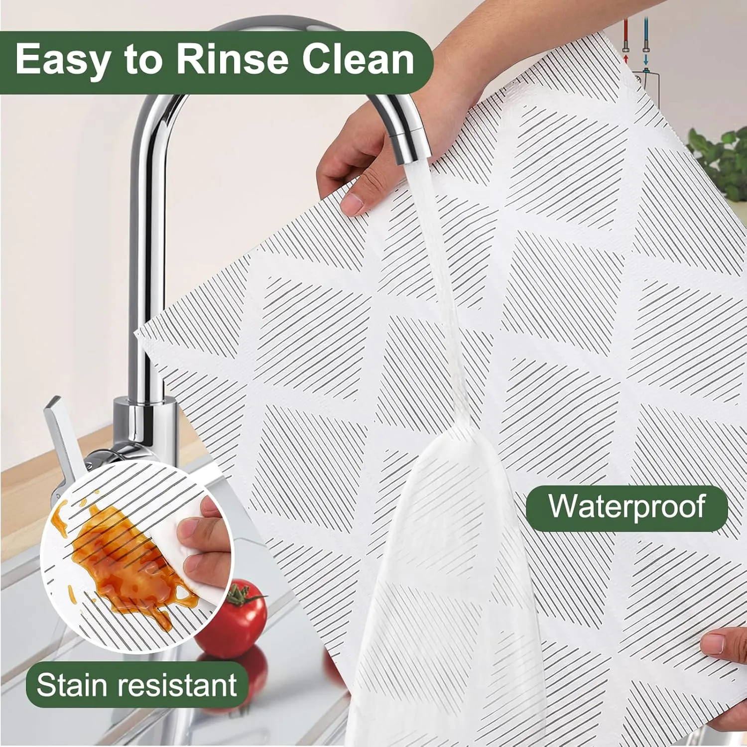 Shelf and Drawer Liner for Kitchen Cabinets Non-Slip Non-Adhesive Cabinet Liners 12in x 20FT, Strong Grip Thickened Mats for Shelves Cupboard Bathroom Drawers Dresser, Easy Install Clean Reusable