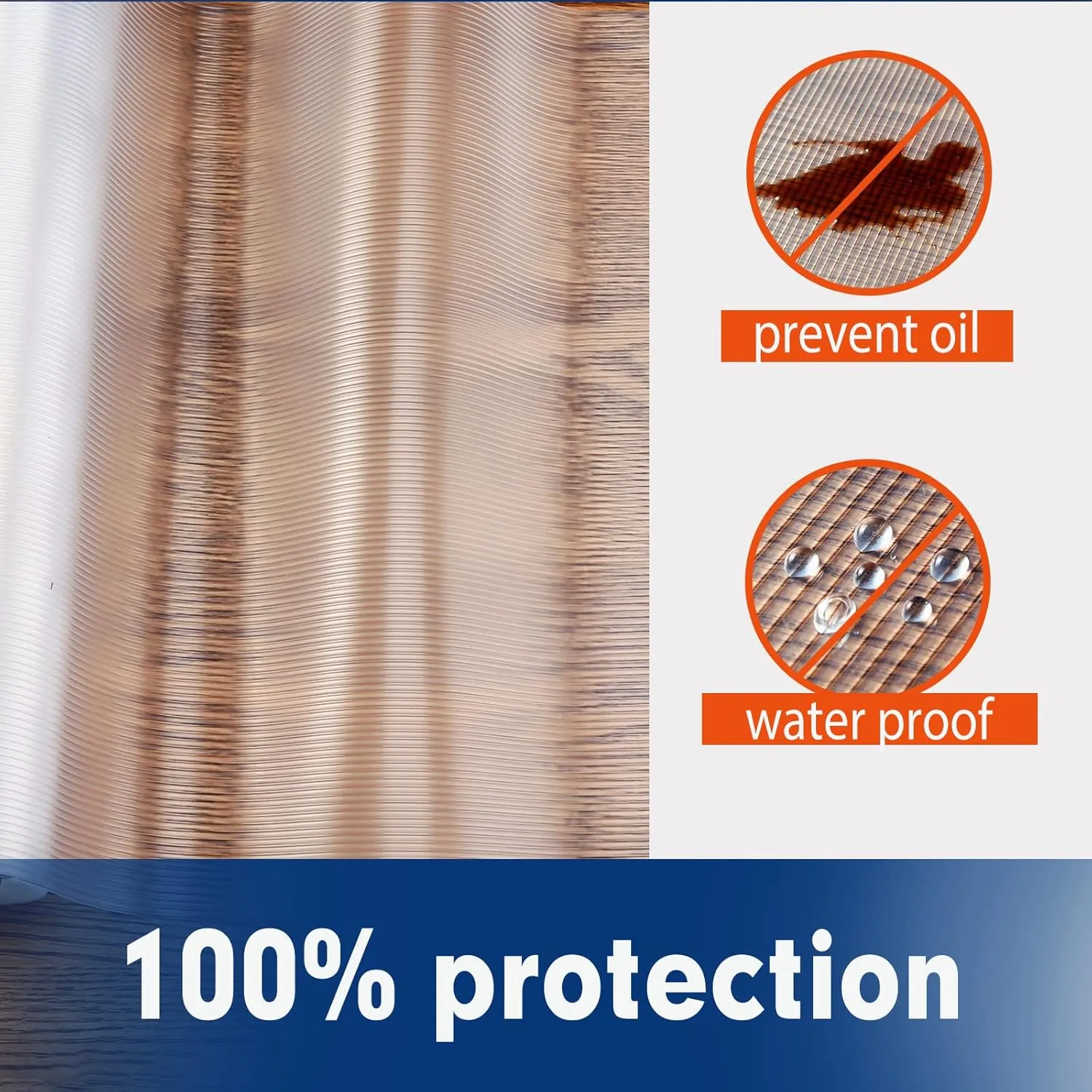 Shelf Liner, Drawer Liner, 12 Inches x 20 FT Cabinet Liner for Kitchen Cabinets Non-Adhesive Shelf Liners, Waterproof Shelf Paper with Non-Slip, Durable Liners, Clear