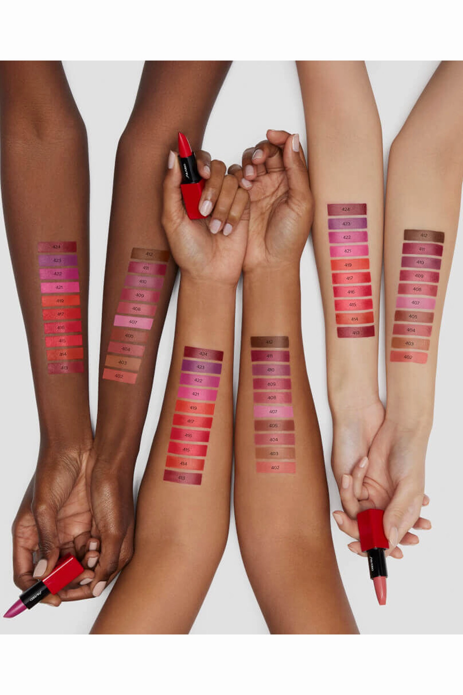 SHISEIDO TechnoSatin Gel Lipstick 405 Playback
