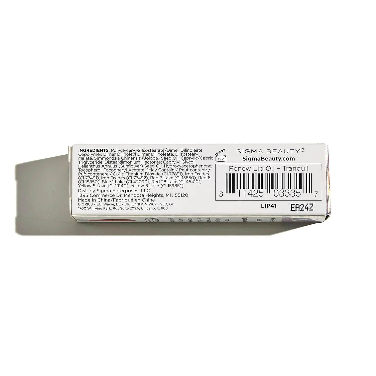SIGMA Beauty Renew Lip Oil - Tranquil Lip Oil Women 1.14 oz