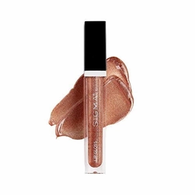 Sigma Beauty Moisturizing Smooth Tinted Lip Gloss Shimmer - Earthy Rose Shimmer - Moisturizing, High Shine, Non Sticky Lip Gloss - Wear Alone or Over Lipstick - Cor-De-Rosa