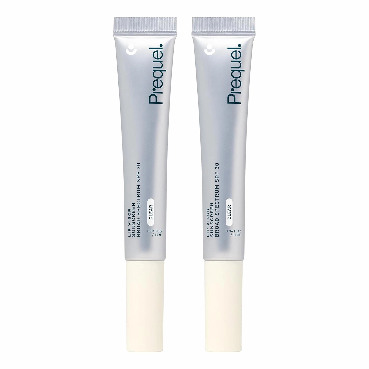 Skin Lip Visor, Clear Lip Balm with SPF 30 PA   . Mint Flavored with Non-Sticky Finish – Moisturizing Semi Gloss Balm Sunscreen for Daily Use - 2 Pack
