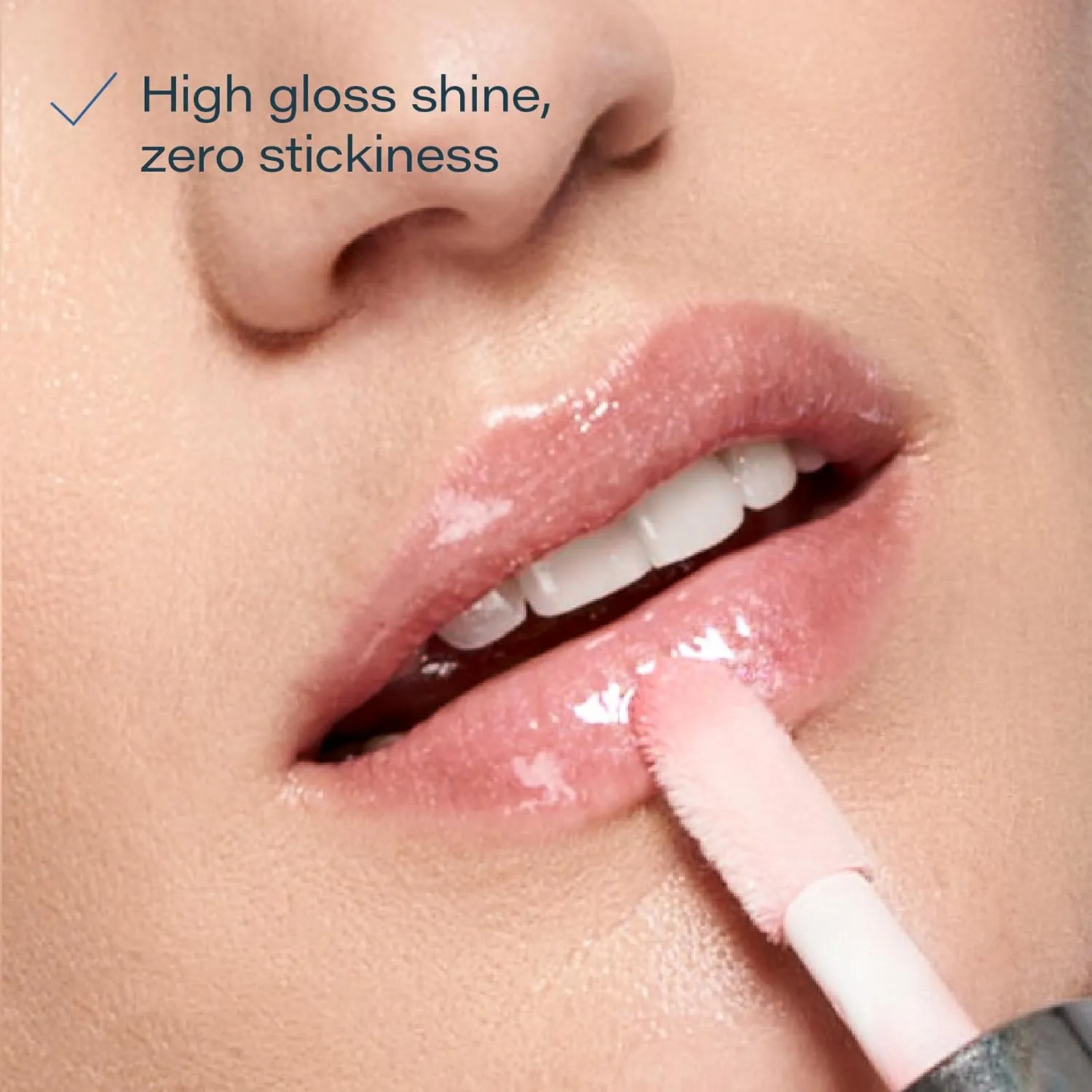SKINN Luminous Blush Lip Oil - Support Collagen Production, Smooth Lines & Soothe Dry Cracked Lips - Hydrating Clear Lip Oils - Improve Skin's Elasticity, Texture & Glow - Vitamin C & Manuka Honey