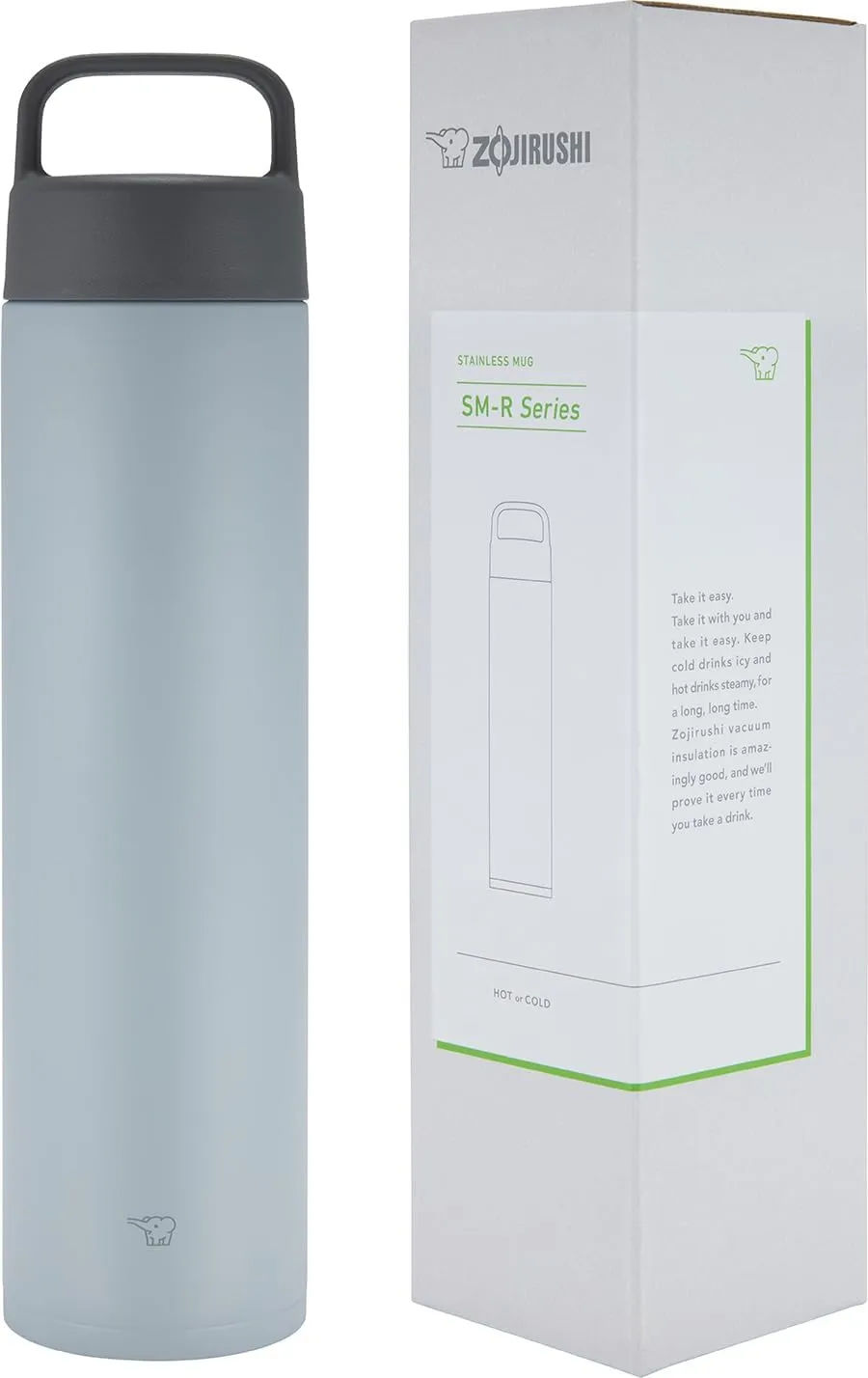 SM-RB75E Stainless Carry Mug 25 ounce Light Blue