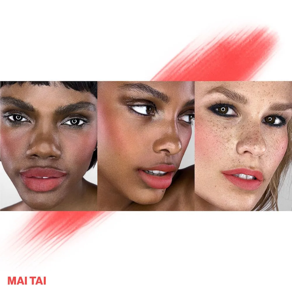 Smashbox Halo Sheer To Stay Cream Cheek   Lip Tint | Sheer-to-Medium Coverage   Matte, 0.34 fl. oz.