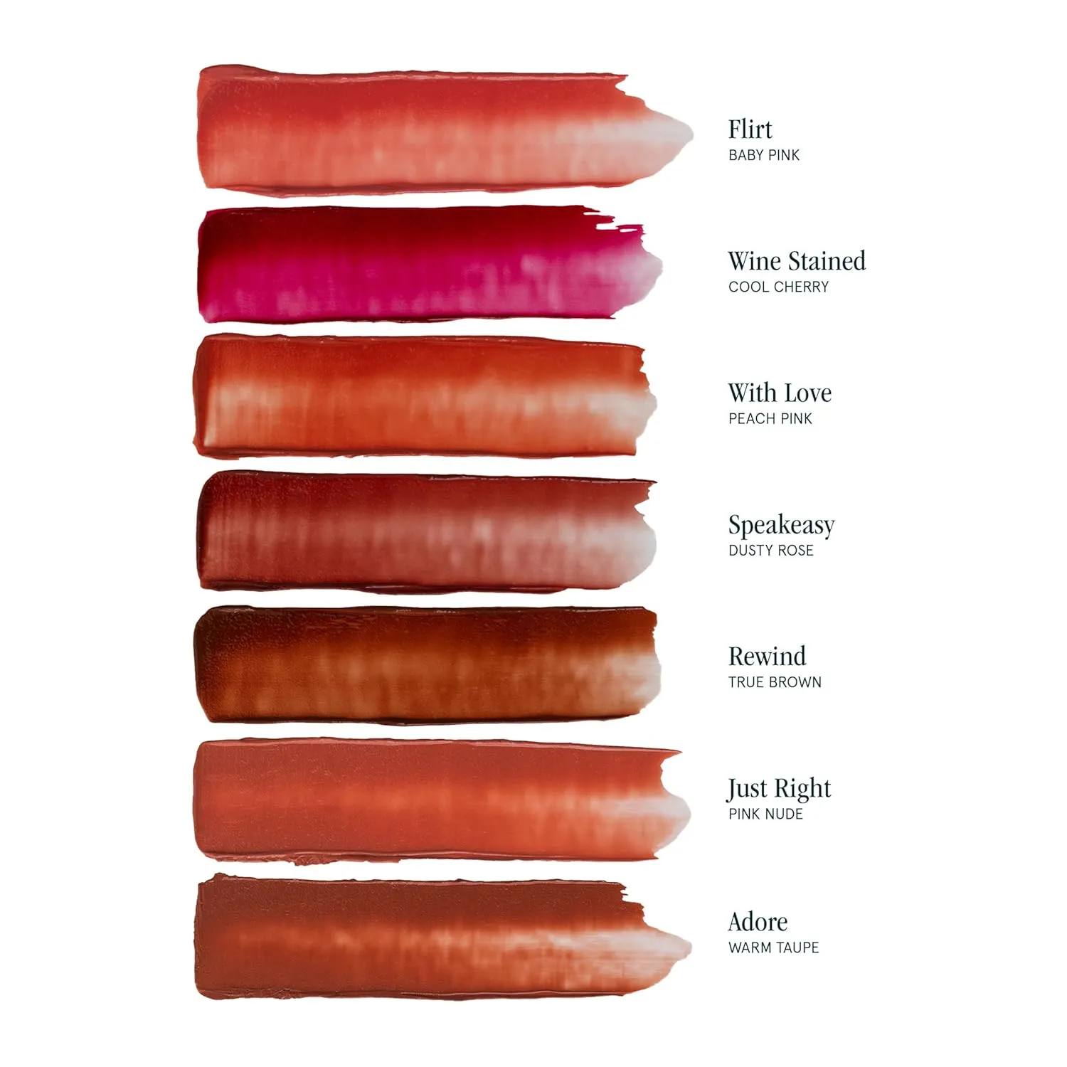 SOSHE Beauty - Ceramide Lip Silk Refill | Sheer Hydrating, Silky, Buildable Lipstick | Ceramides, Vitamin E, Shea Butter | Cruelty-Free, Certified Plastic Negative (Flirt - Baby Pink, REFILL)