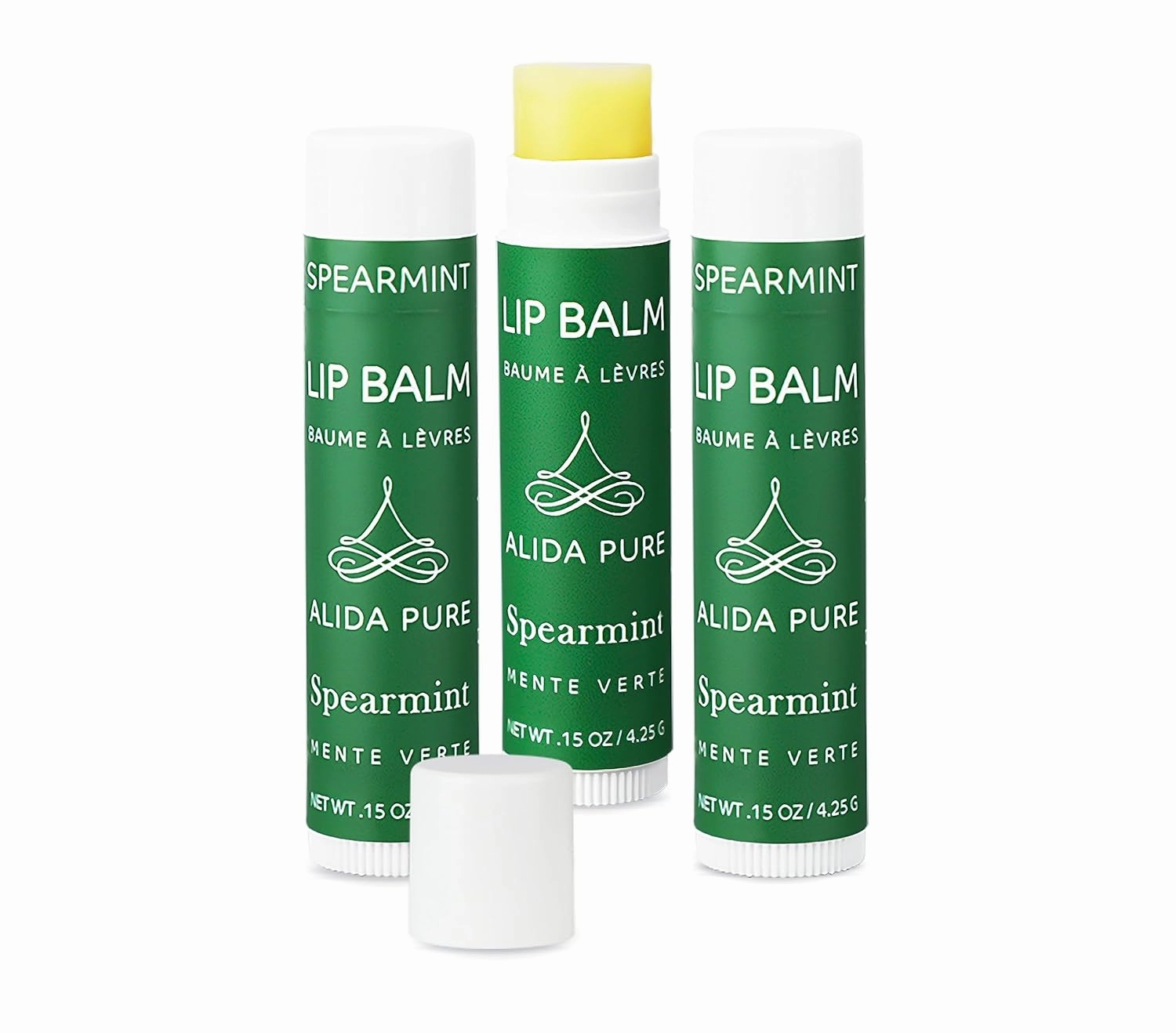 Spearmint Lip Balm Collection, Berry Mint Lip Balm Collection, and Strawberry Lip Balm Collection Bundle