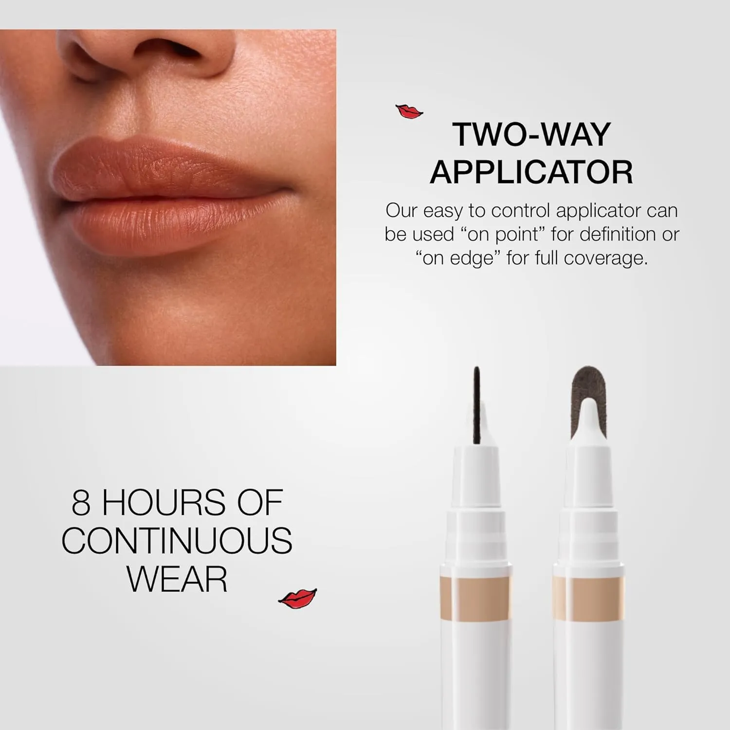 stila Calligraphy Lip Stain Long-Lasting Tint, Moisturizing, Transfer-Proof, Lightweight, Sheer Buildable Color, Fades to a Natural Wash of Colors