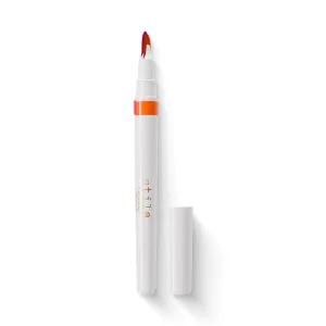 stila Calligraphy Lip Stain Long-Lasting Tint, Moisturizing, Transfer-Proof, Lightweight, Sheer Buildable Color, Fades to a Natural Wash of Colors