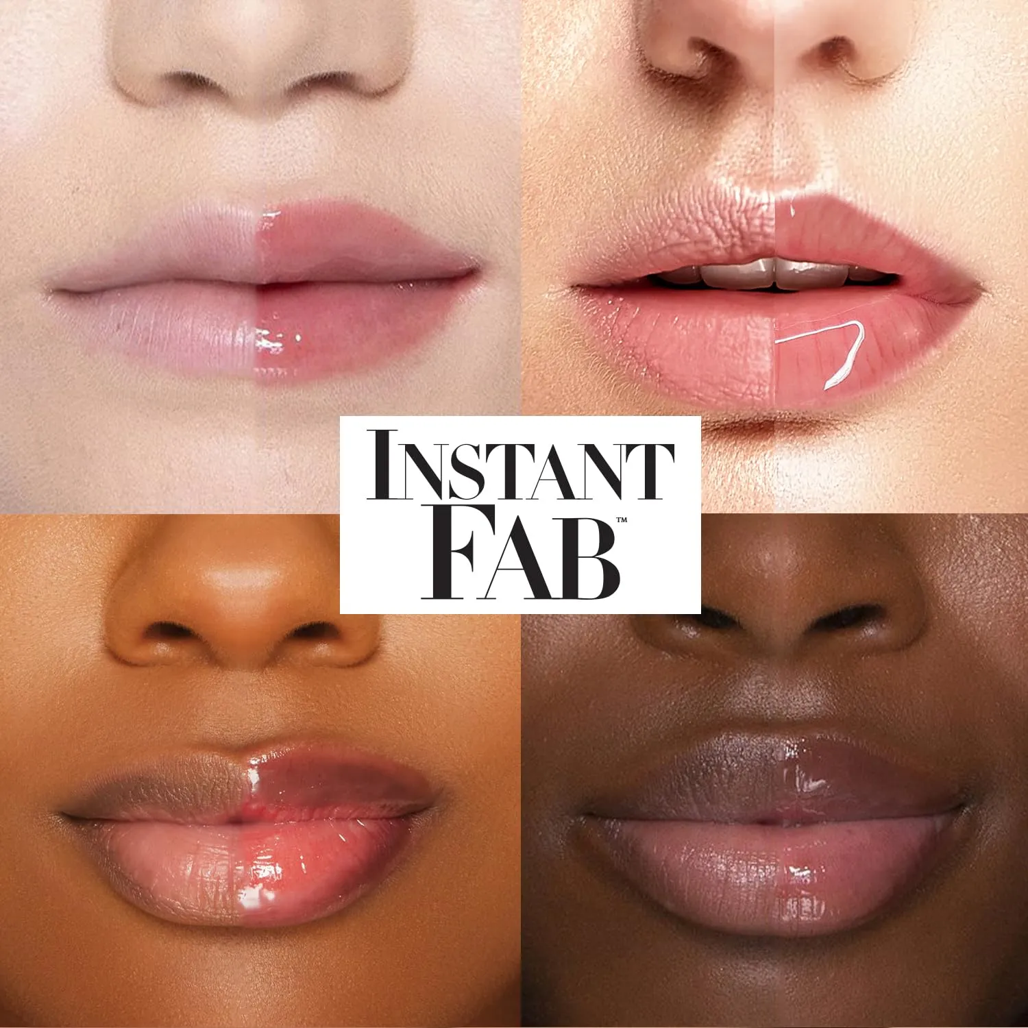 STUDIO LIMITED Instant Fab Crystal Shiny Clear Lip Gloss Long Lasting Ultra Hydrating Plumping Lip Gloss for women girls Value Pack 14ml/ 0.47oz (Clear, 48 Pcs)