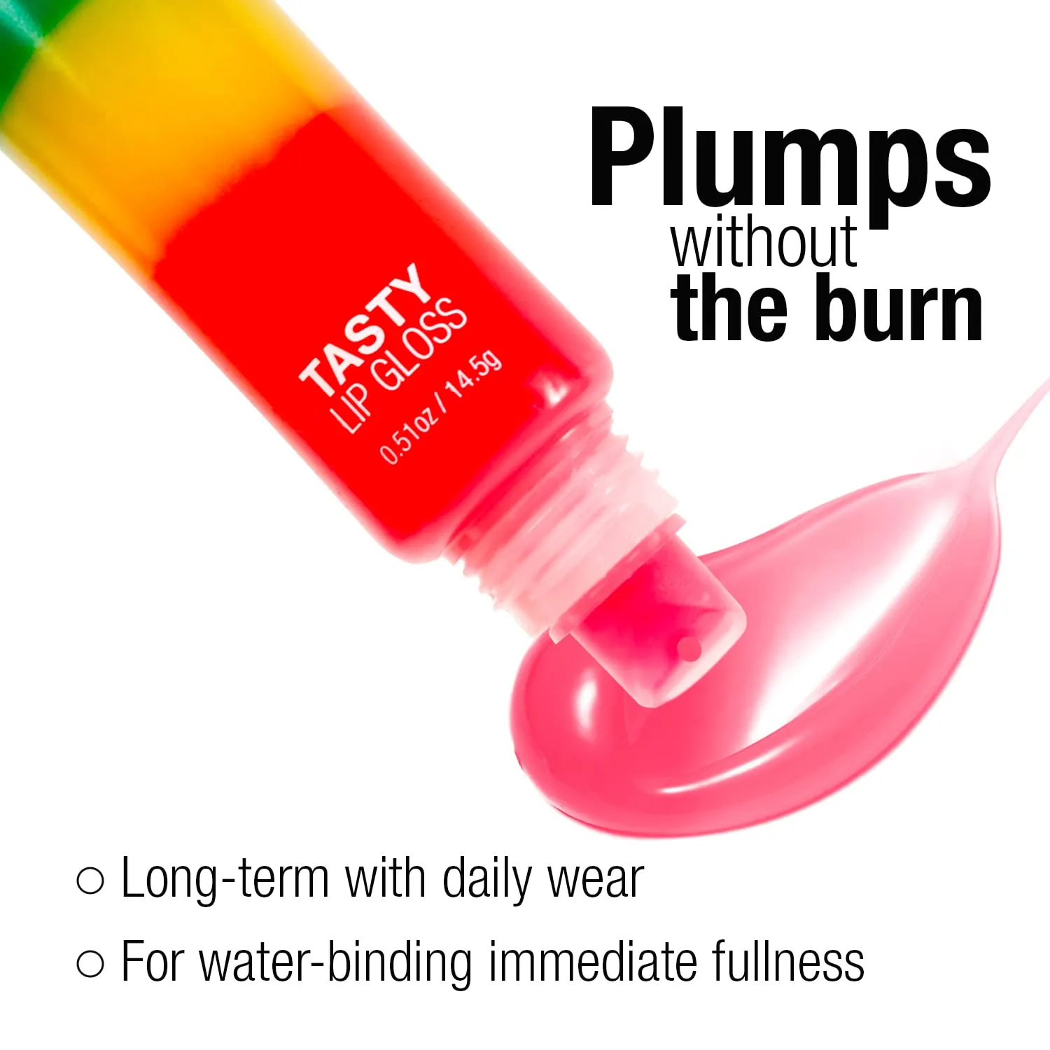 STUDIO LIMITED Instant Fab Crystal Shiny Rainbow Lip Gloss Long Lasting Ultra Hydrating Plumping Lip Gloss for women girls Value Pack 14ml/ 0.47oz (Rainbow, 12 Pcs)