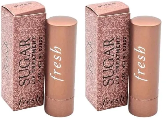 Sugar Lip Treatment - Cocoa by Fresh for Women - 0.15 oz Lip Treatment (Pack of 2)