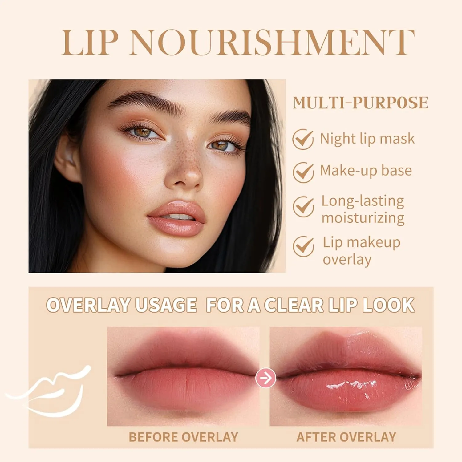 Summer Special Lip Butter Balm - Ultra-Hydrating, Nourishing Lip Care with Natural Ingredients, Shea Butter & Olive Butter, Soothes & Softens Dry Lips (4PCS, 0.5 Fl Oz (Pack of 4))