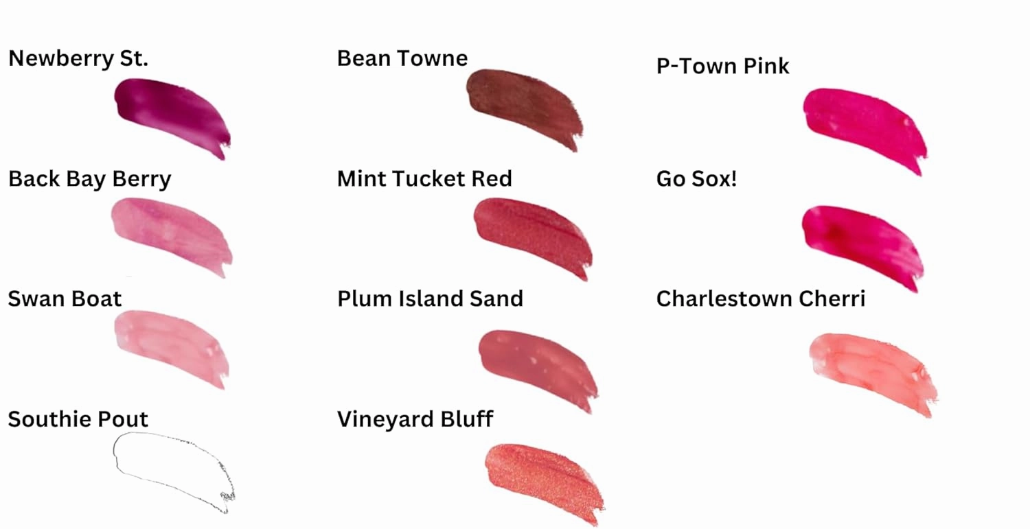 Swanboat Lip Gloss (.25oz) -Vegan, gluten-free, cruelty-free formula with Aloe, Vitamins C & E, and a refreshing hint of spearmint extract for soft and hydrated lips.